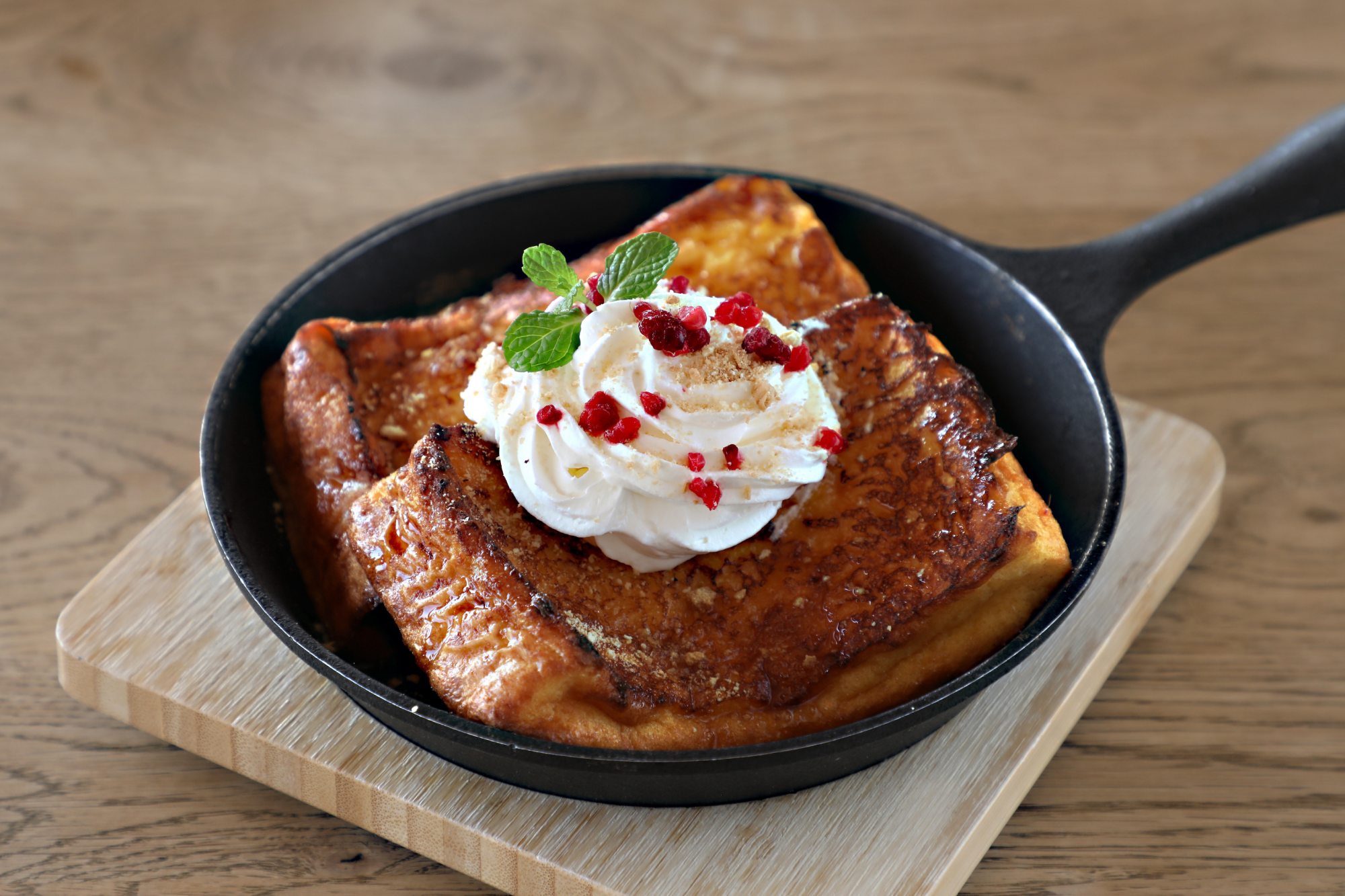 熱々ふわとろ<br>厚切りフレンチトースト